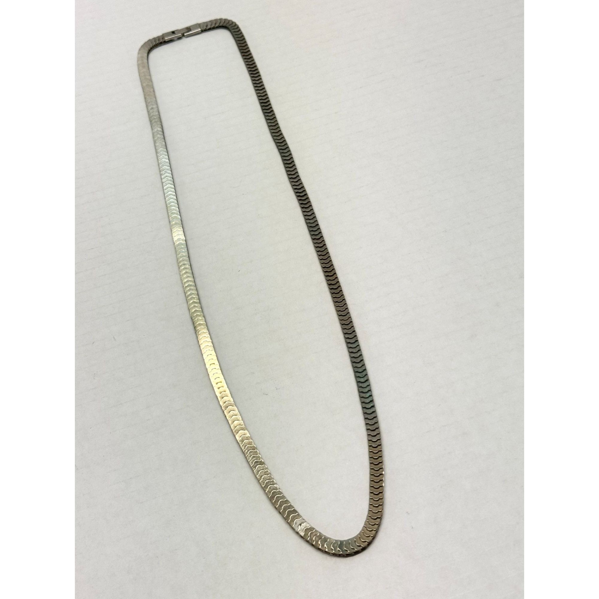 Vintage Vintage silver long chain necklace Size ONE SIZE - 3 Thumbnail