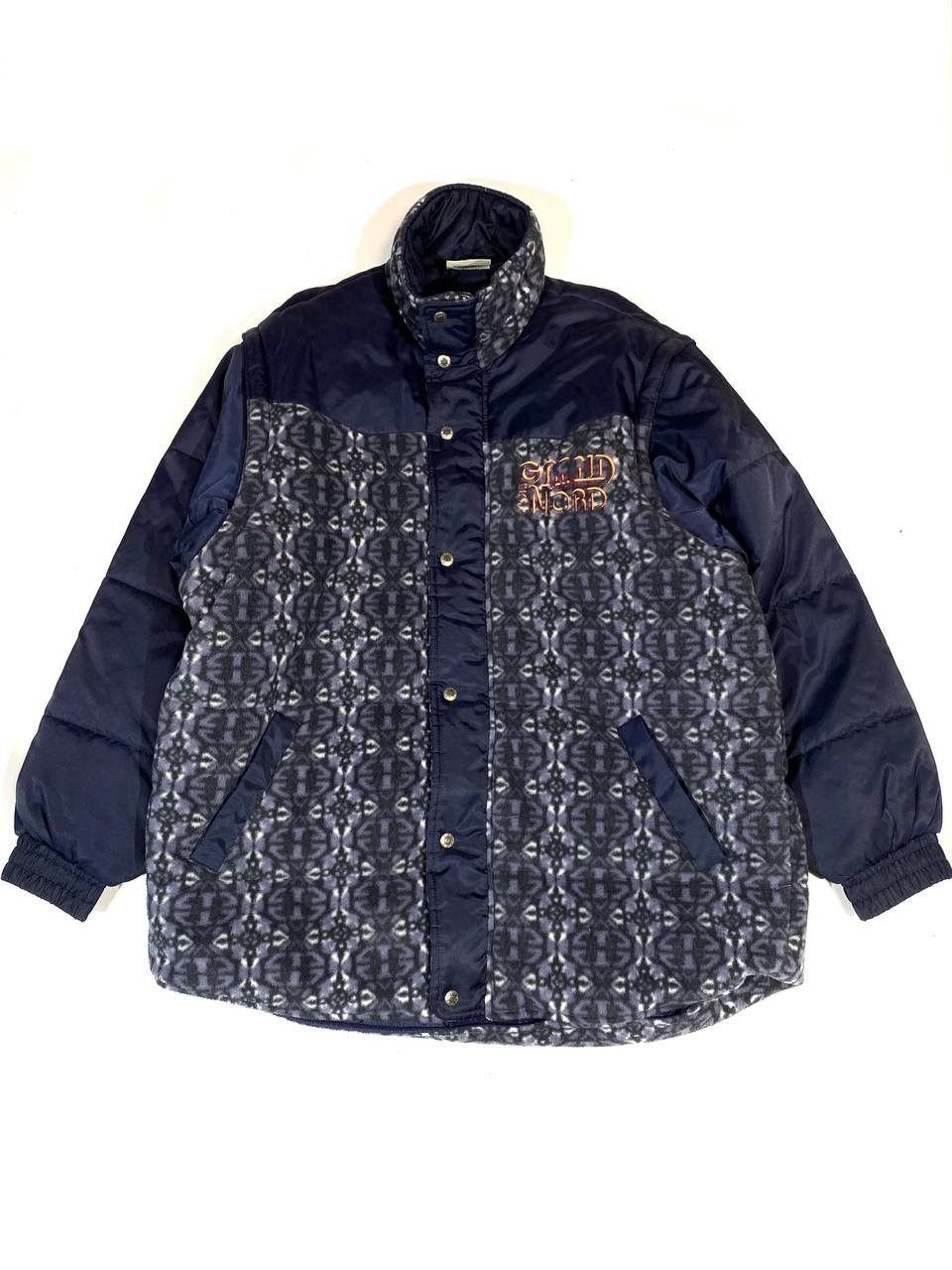 Puma × Vintage Puma GRAND NORTH Vintage Avangarde Fleece Jacket Vest Size US XXL / EU 58 / 5 - 1 Thumbnail