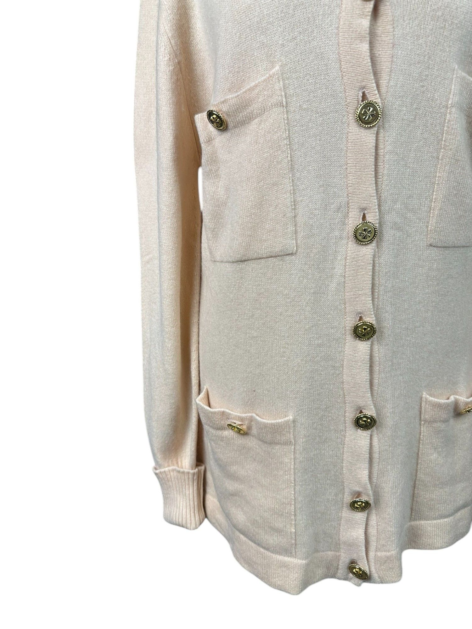 Chanel 90s Chanel 100% Cashmere Cardigan Size XL / US 12-14 / IT 48-50 - 5 Thumbnail
