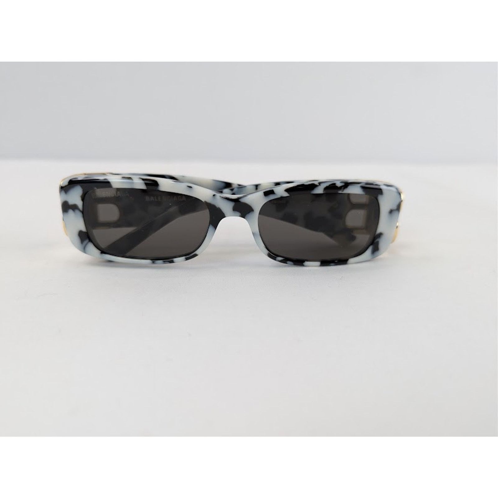 Balenciaga o1rshd1 / 555 / Size: OS / Sunglasses in Black / White Size ONE SIZE - 2 Thumbnail