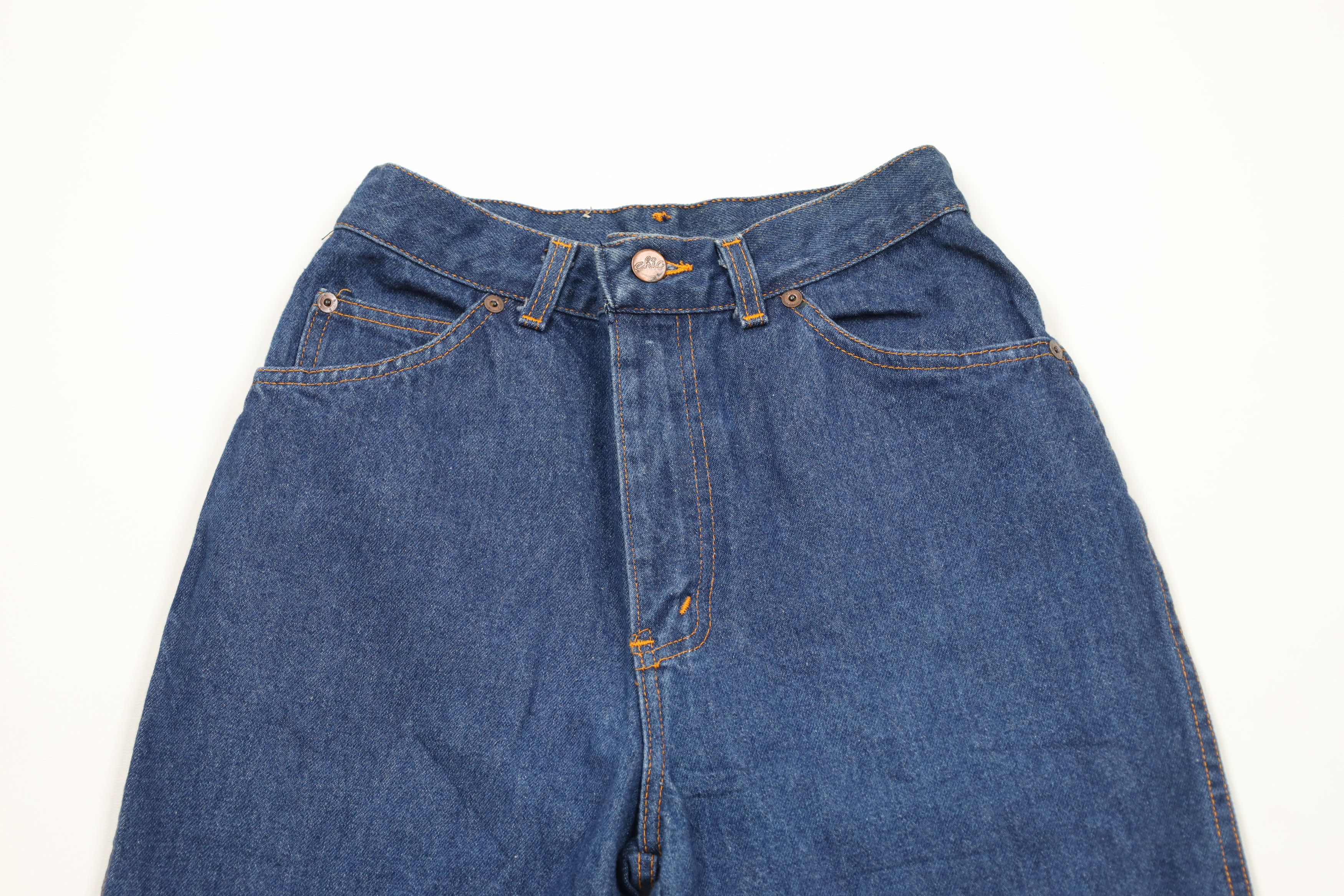 Vintage Vintage 80s 90s Streetwear High Waist Denim Mom Jeans Blue Size 28" / US 6 / IT 42 - 2 Thumbnail