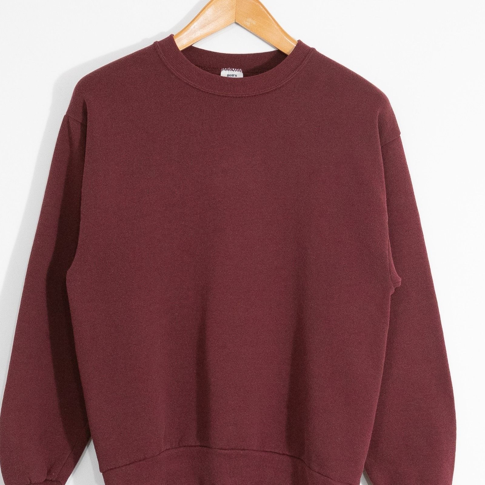 Vintage Vintage 90s Bobs Clothing Company Blank Sweatshirt Medium Size US M / EU 48-50 / 2 - 2 Thumbnail