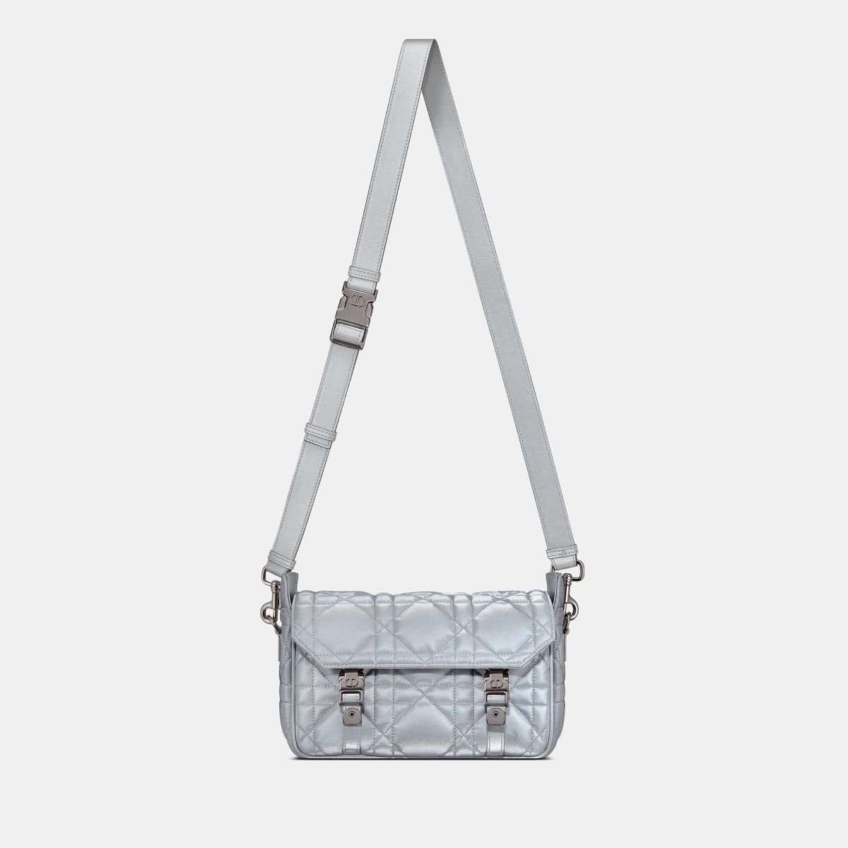 Dior o1bcso1str1124 Size: OS /Small Diorcamp Bag in Silver Size ONE SIZE - 4 Thumbnail