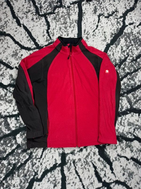 Other Engelbert Strauss zip fleece red brown L Size L / US 10 / IT 46 - 1 Thumbnail