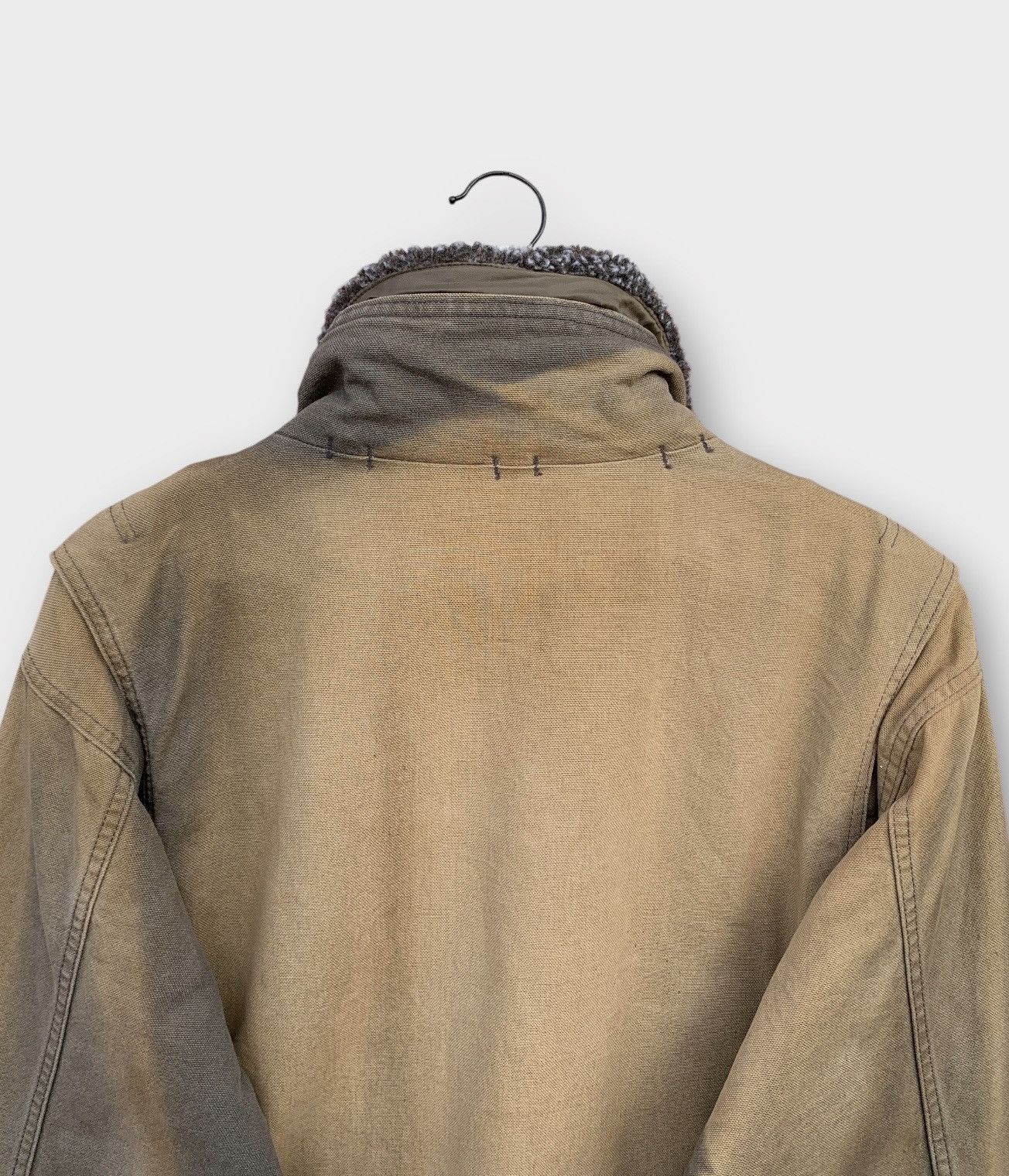 L.L. Bean Vintage Faded 1970s LL Bean Canvas + Chore Shearling Lined Size US L / EU 52-54 / 3 - 10 Thumbnail