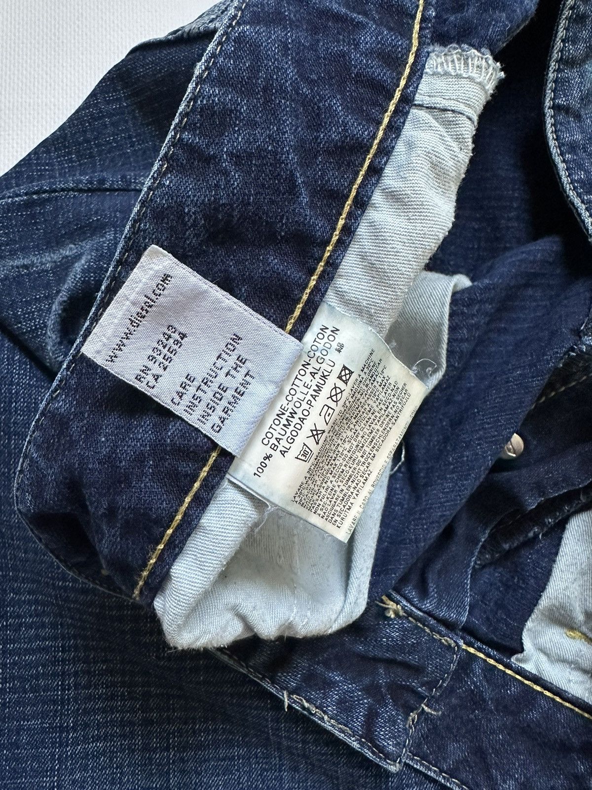 Diesel Rare Vintage Y2k Diesel Denim Jeans Japan Style Size US 36 / EU 52 - 10 Thumbnail