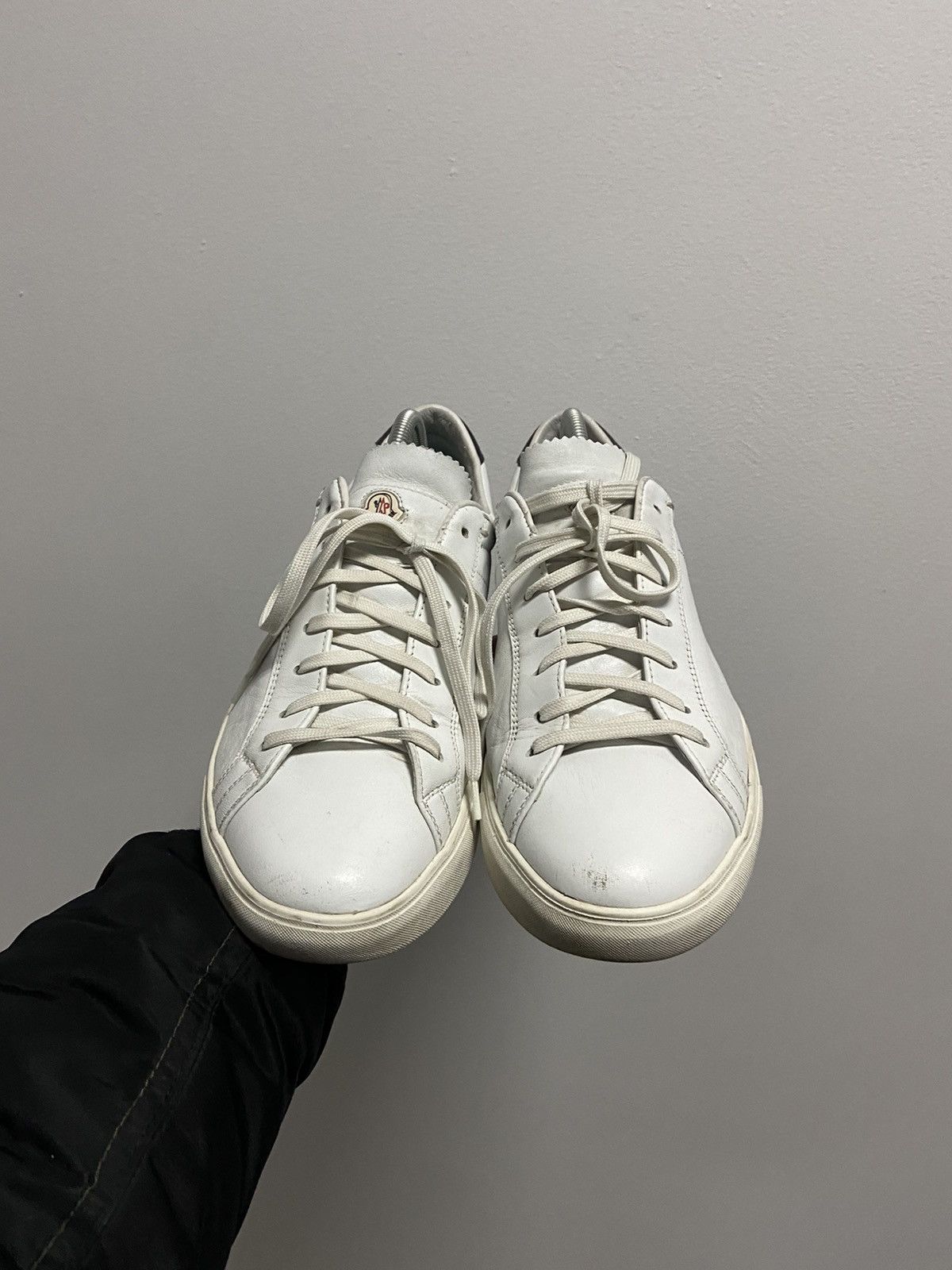 Moncler × Vintage Moncler low top sneakers leather vintage France 🇫🇷 Size US 10 / EU 43 - 3 Thumbnail