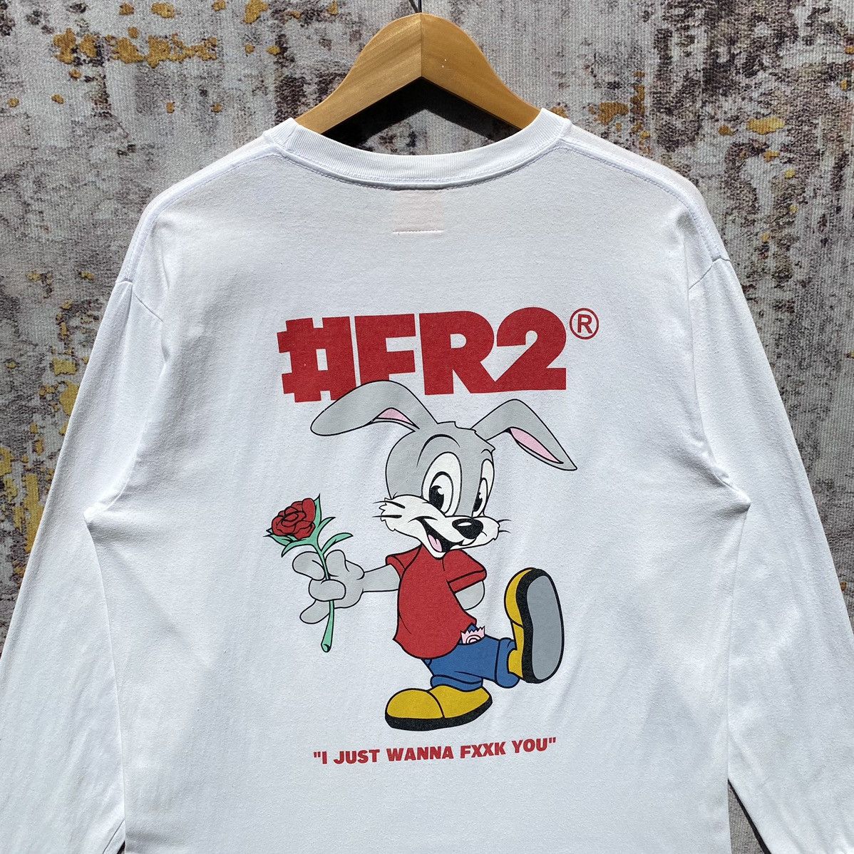 FR2 Fr2 Fxxking Rabbits Long Sleeve Shirt I just Wanna Fxxk You Size US L / EU 52-54 / 3 - 7 Thumbnail