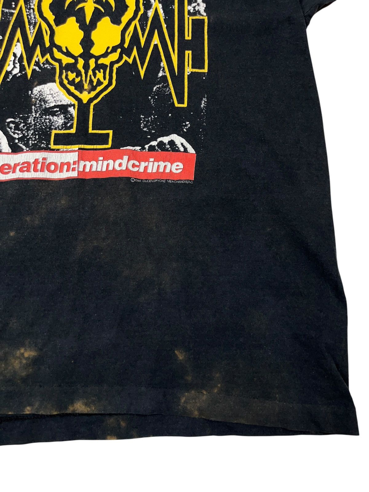 Band Tees Vintage 1988 Queensrÿche Operation Mindcrime T-shirt Size US XL / EU 56 / 4 - 5 Thumbnail