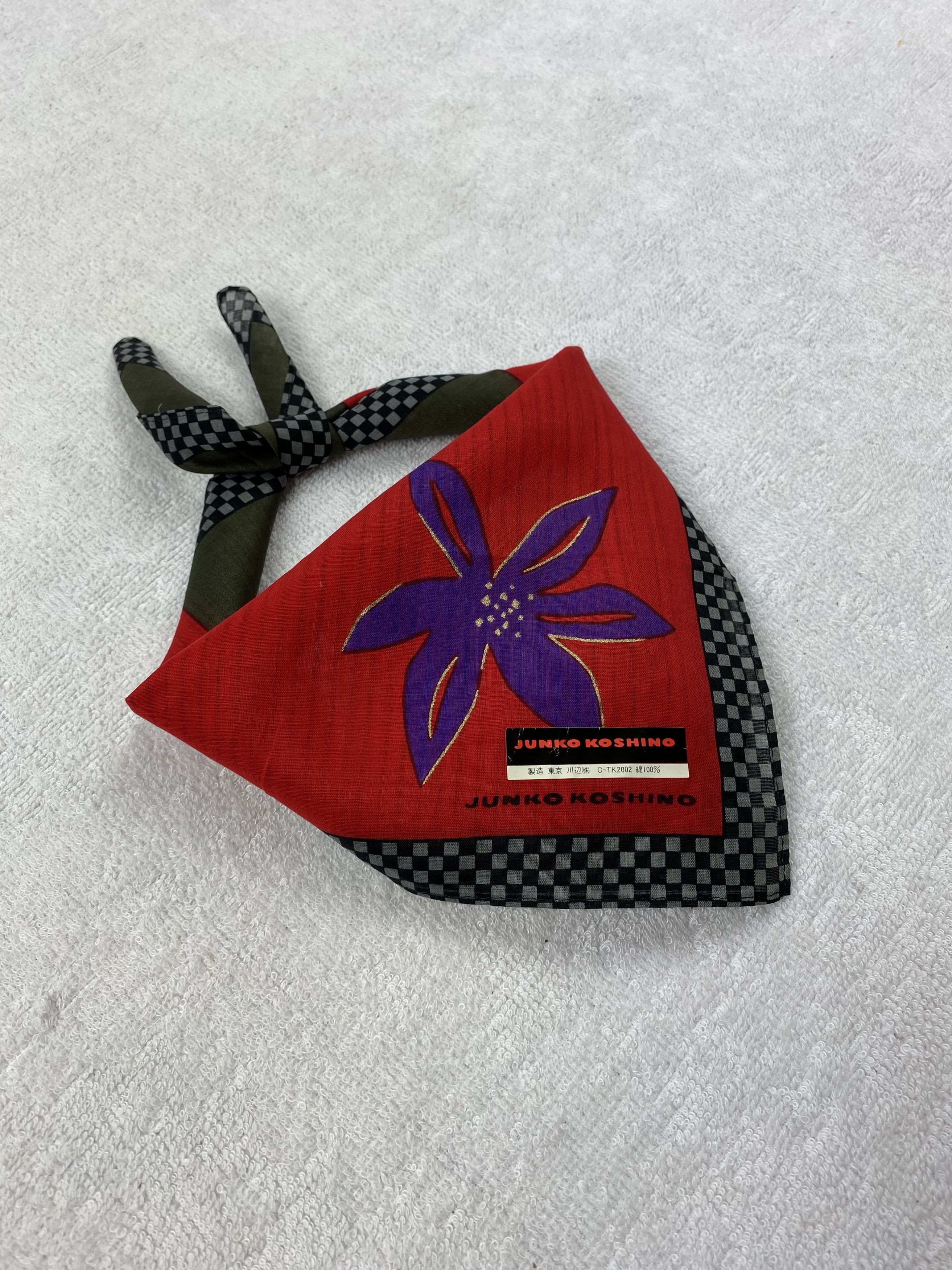 Japanese Brand × Mr. Junko × Vintage Junko Koshino Handkerchief / Bandana / Neckerchief Size ONE SIZE - 2 Thumbnail