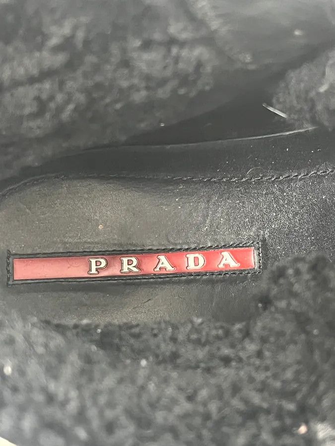 Prada 2000s Prada Distressed Brown Suede Leather Boots Size US 10 / EU 43 - 9 Thumbnail