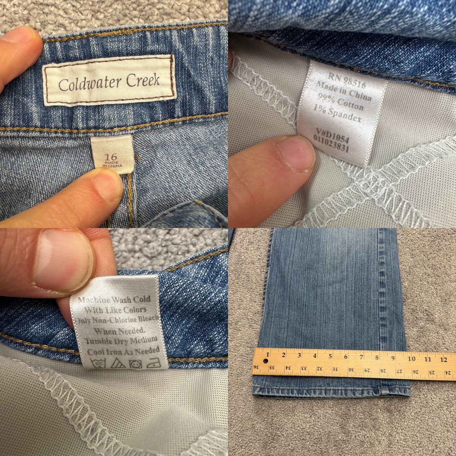 Coldwater Creek VINTAGE: No? Size 38" / US 16 / IT 52 - 8 Thumbnail