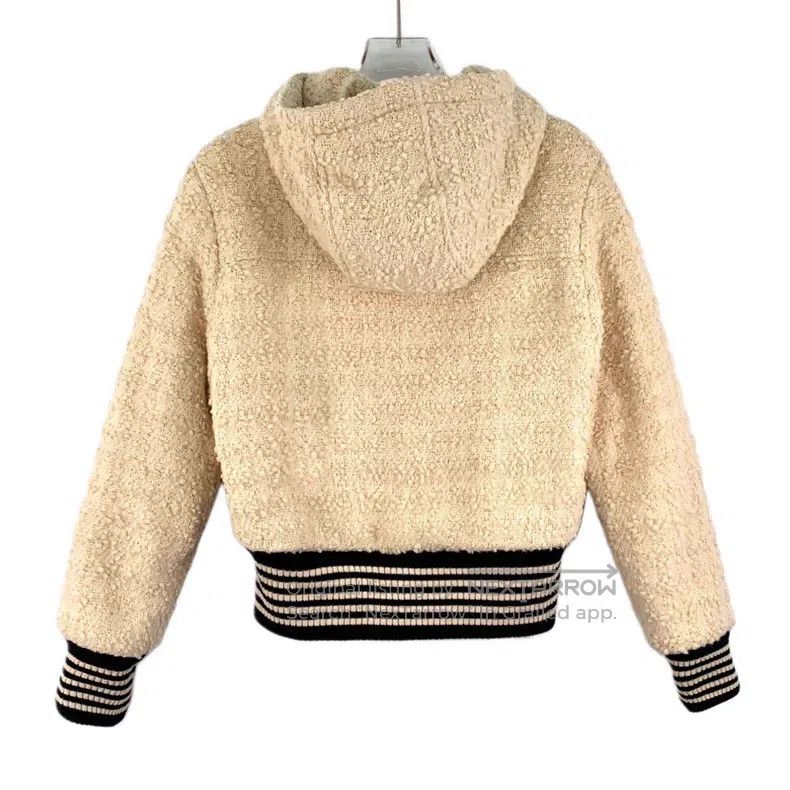 Gucci Gucci Colour-block striped wool hooded zipper long-sleeved Size XS / US 0-2 / IT 36-38 - 2 Thumbnail
