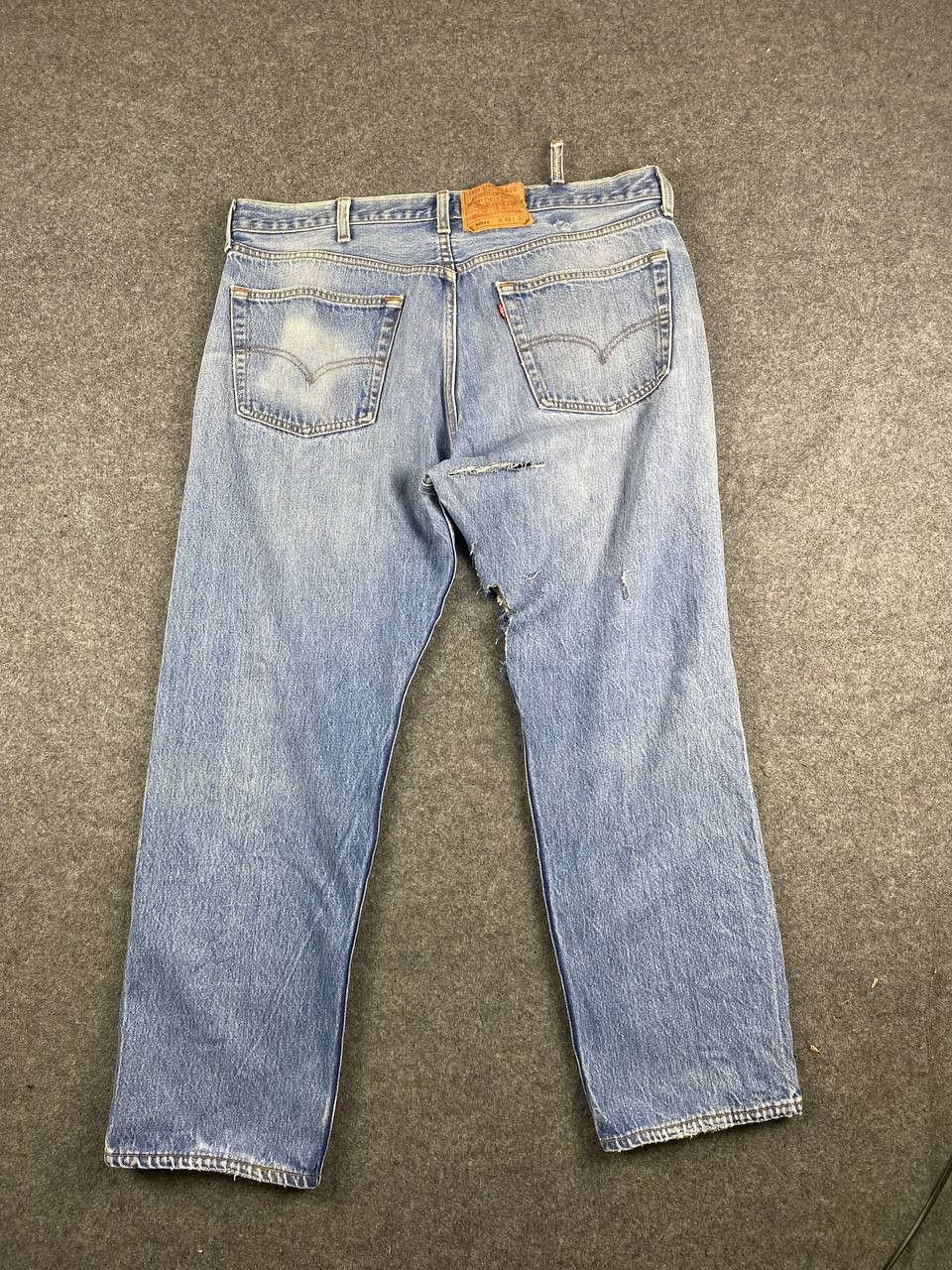 Levi's vintage 80s levis 501 distressed denim Size US 39 - 1 Thumbnail