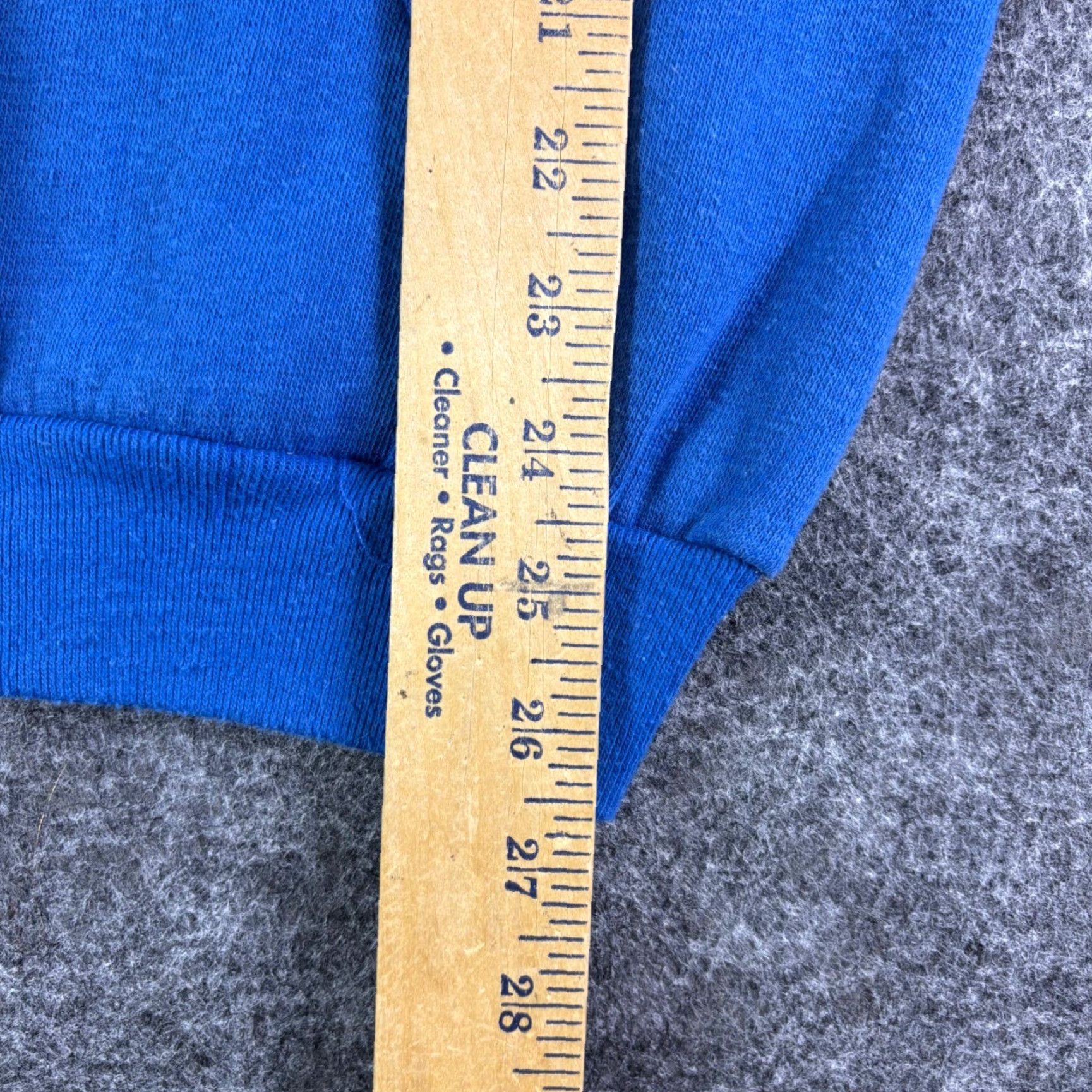 Vintage VINTAGE Blue Athletic Zip Up Hoodie Sweatshirt Men’s Medium 80s USA Full Zip Hoodie Size US M / EU 48-50 / 2 - 4 Thumbnail