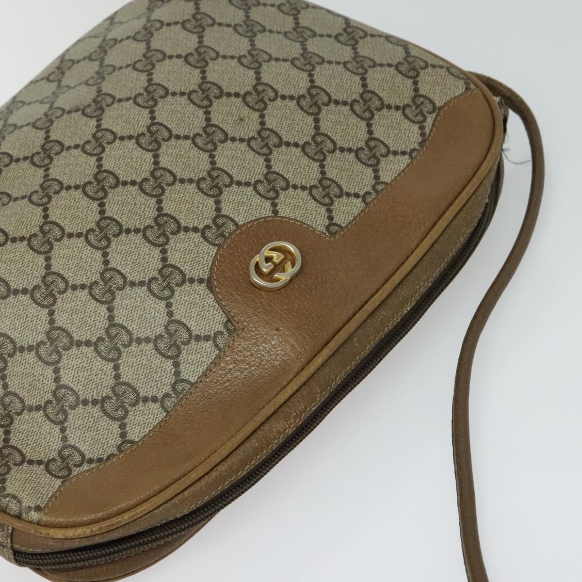 Gucci GUCCI GG Supreme Shoulder Bag Pvc Beige 001 104 001 104 Size ONE SIZE - 6 Thumbnail