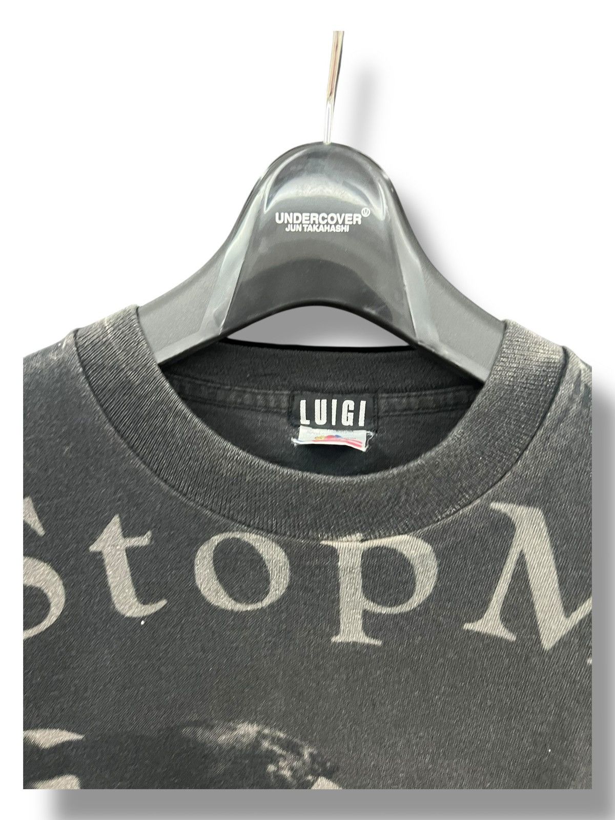 Vintage VINTAGE LUIGI NEVER STOP MOVING SHIRT Size US L / EU 52-54 / 3 - 6 Thumbnail