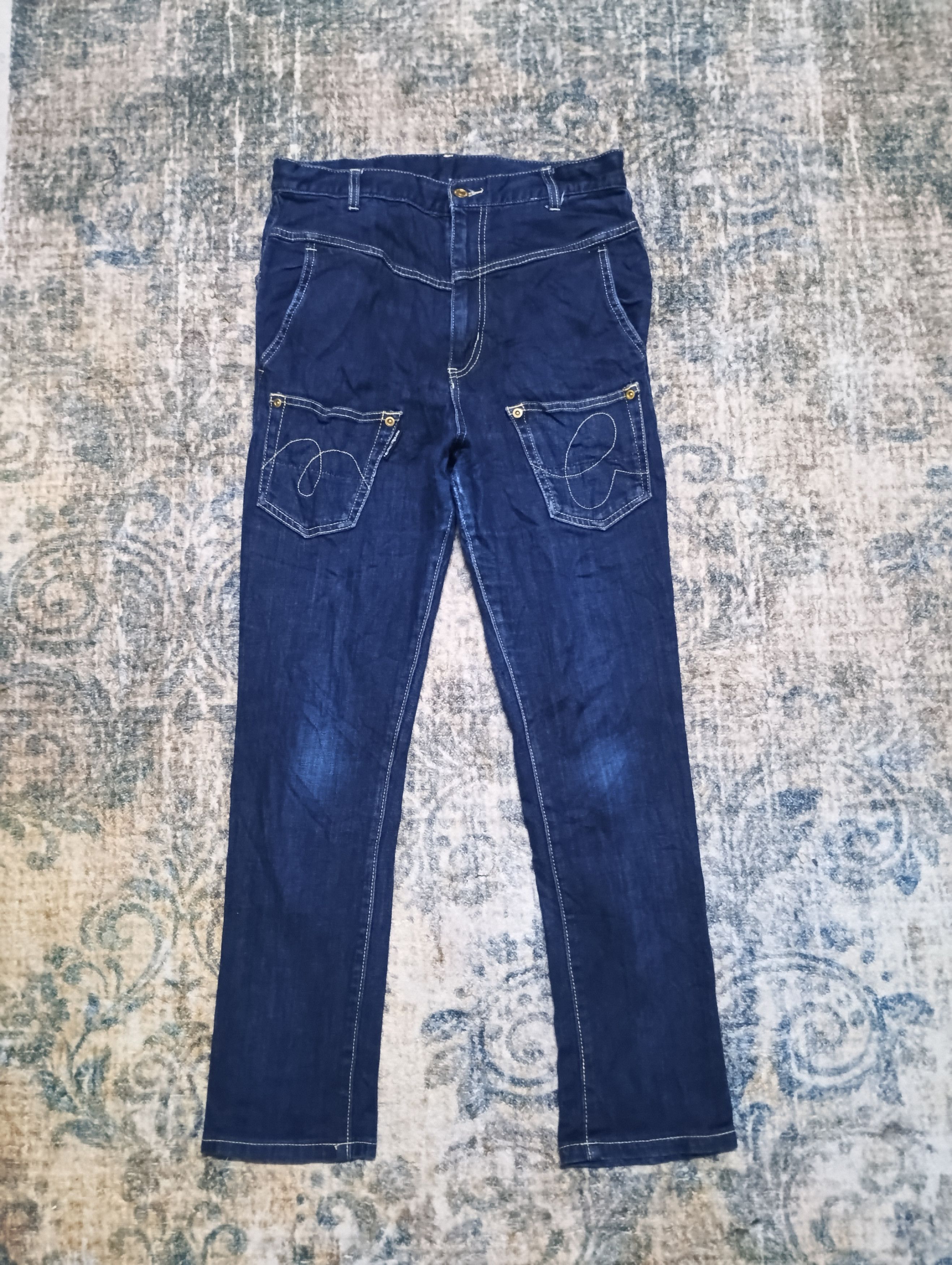 mercibeaucoup Merci beaucoup by Issey miyaki reversible jeans Size US 31 - 1 Thumbnail