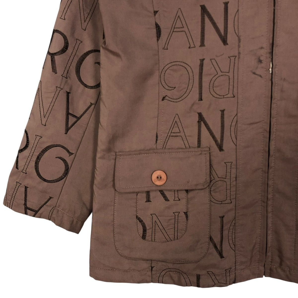 If Six Was Nine Vintage Comodo Brand Jacket Over Print Spell Out Full Zipper Size S / US 4 / IT 40 - 4 Thumbnail
