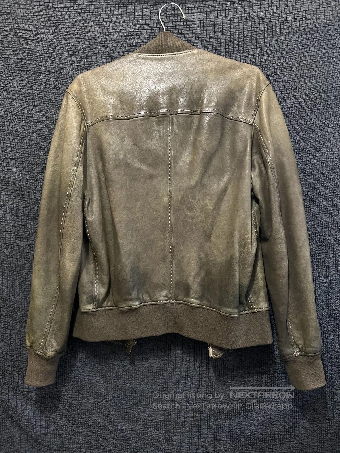 Salvatore Santoro Salvatore Santoro Leather Flight Jacket. Size US M / EU 48-50 / 2 - 2 Thumbnail