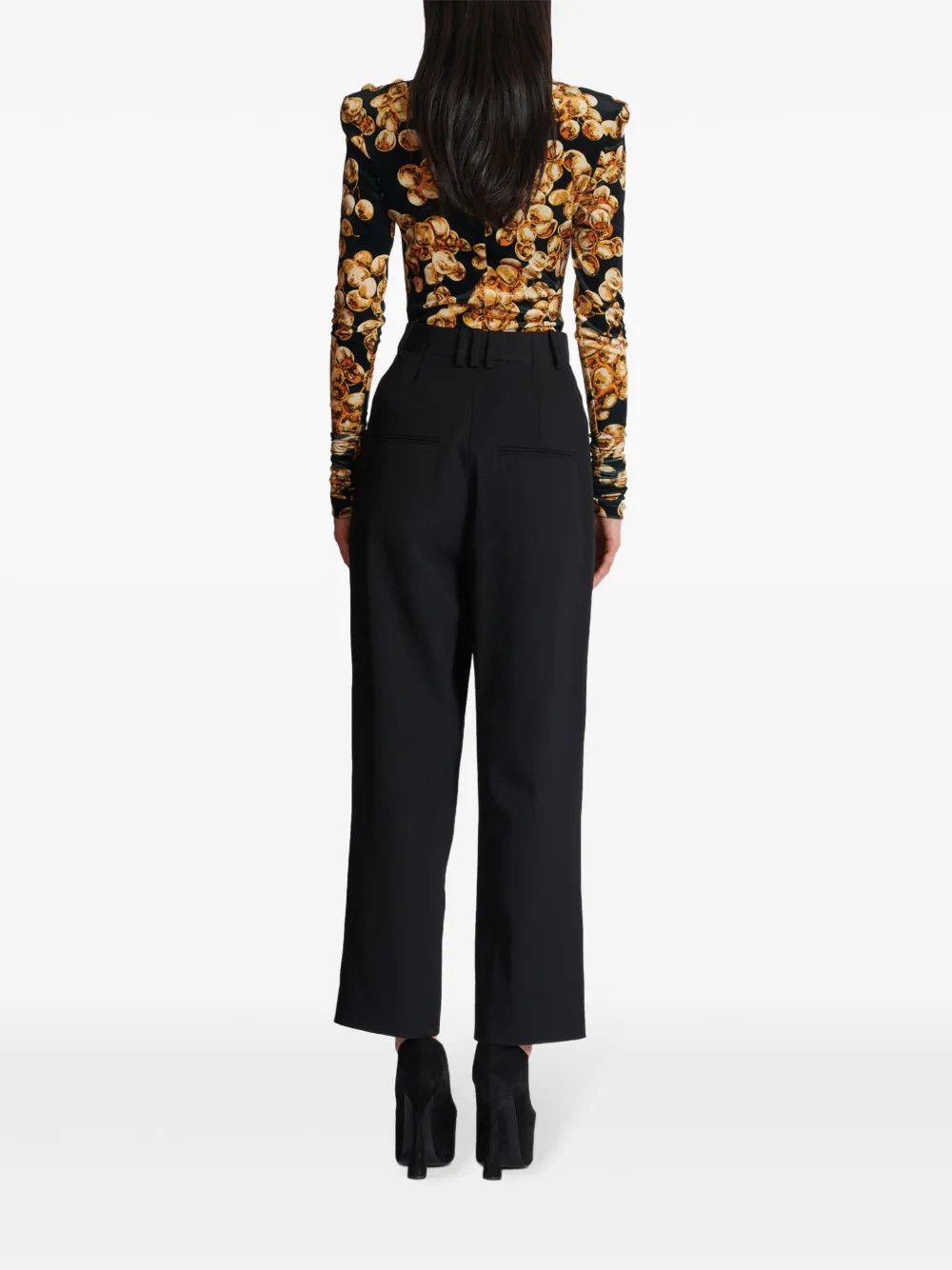 Balmain o1y0625 Casual Pant in Black Size 26" / US 2 / IT 38 - 6 Thumbnail