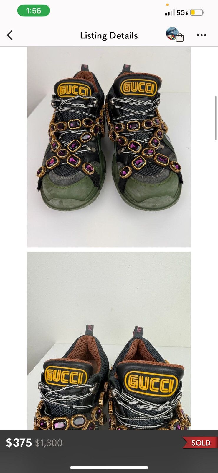 Gucci Gucci gems Size US 9 / IT 39 - 4 Thumbnail