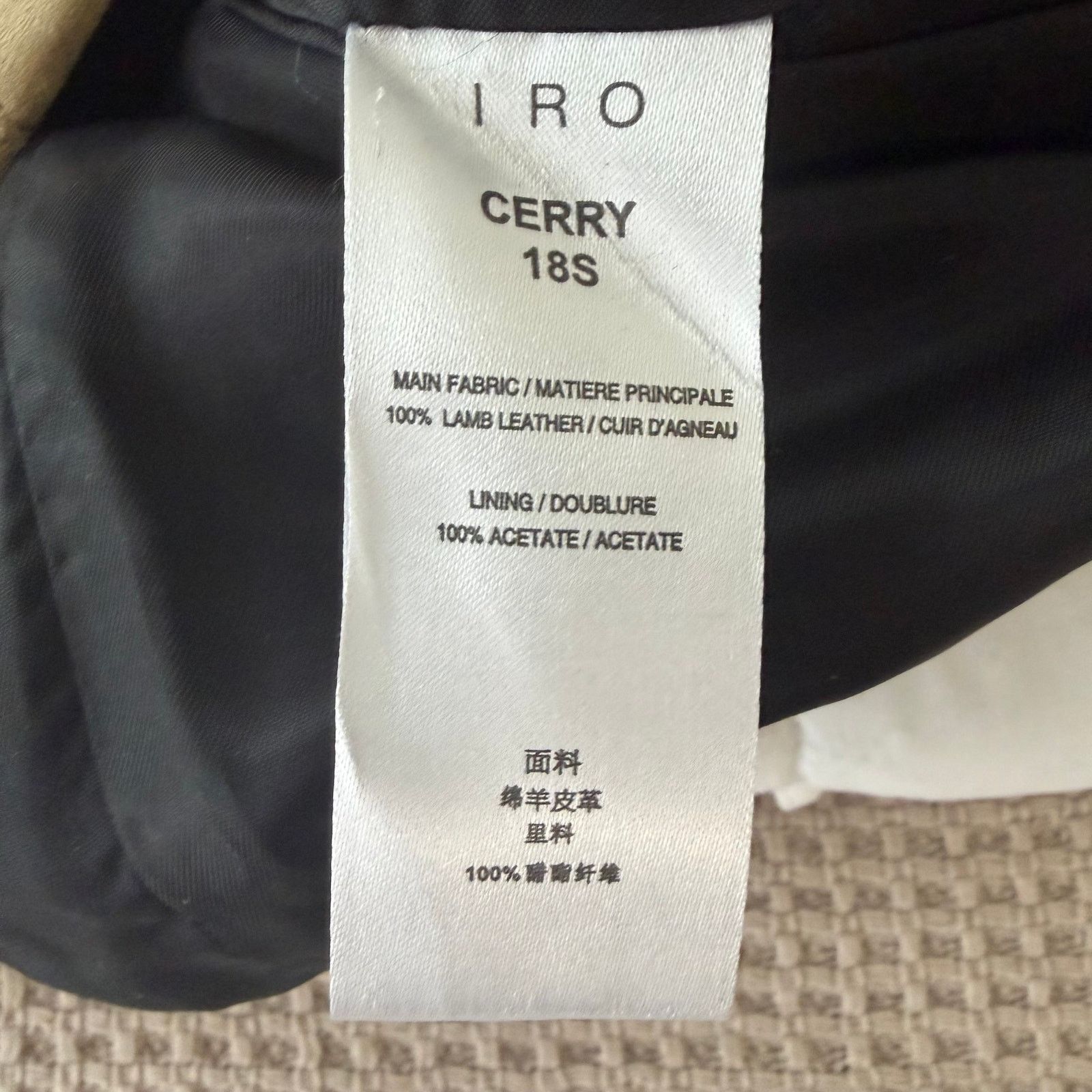 Iro IRO Paris Cerry Front Ruffle Mini Skirt NWT Khaki Sz 34 US 2 Size 27" / US 4 / IT 40 - 10 Thumbnail