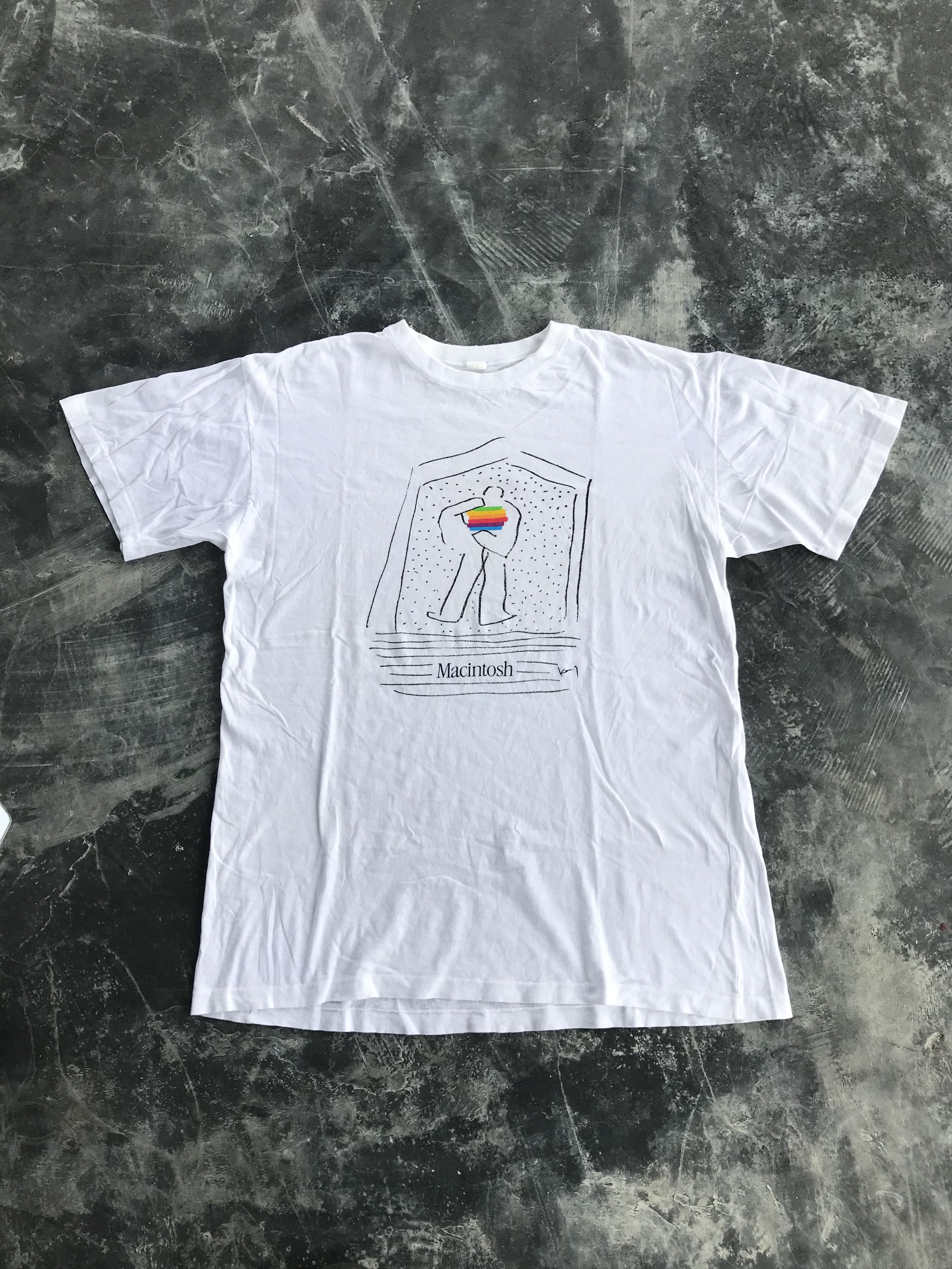 Vintage Vintage Apple Macintosh Tee Size US M / EU 48-50 / 2 - 1 Thumbnail