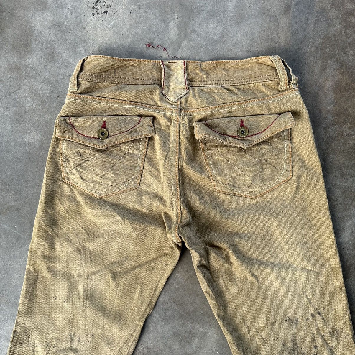 Japanese Brand Vintage Rush Hour Multi Pocket Casual Trousers Flare Pants Size US 26 / EU 42 - 9 Thumbnail
