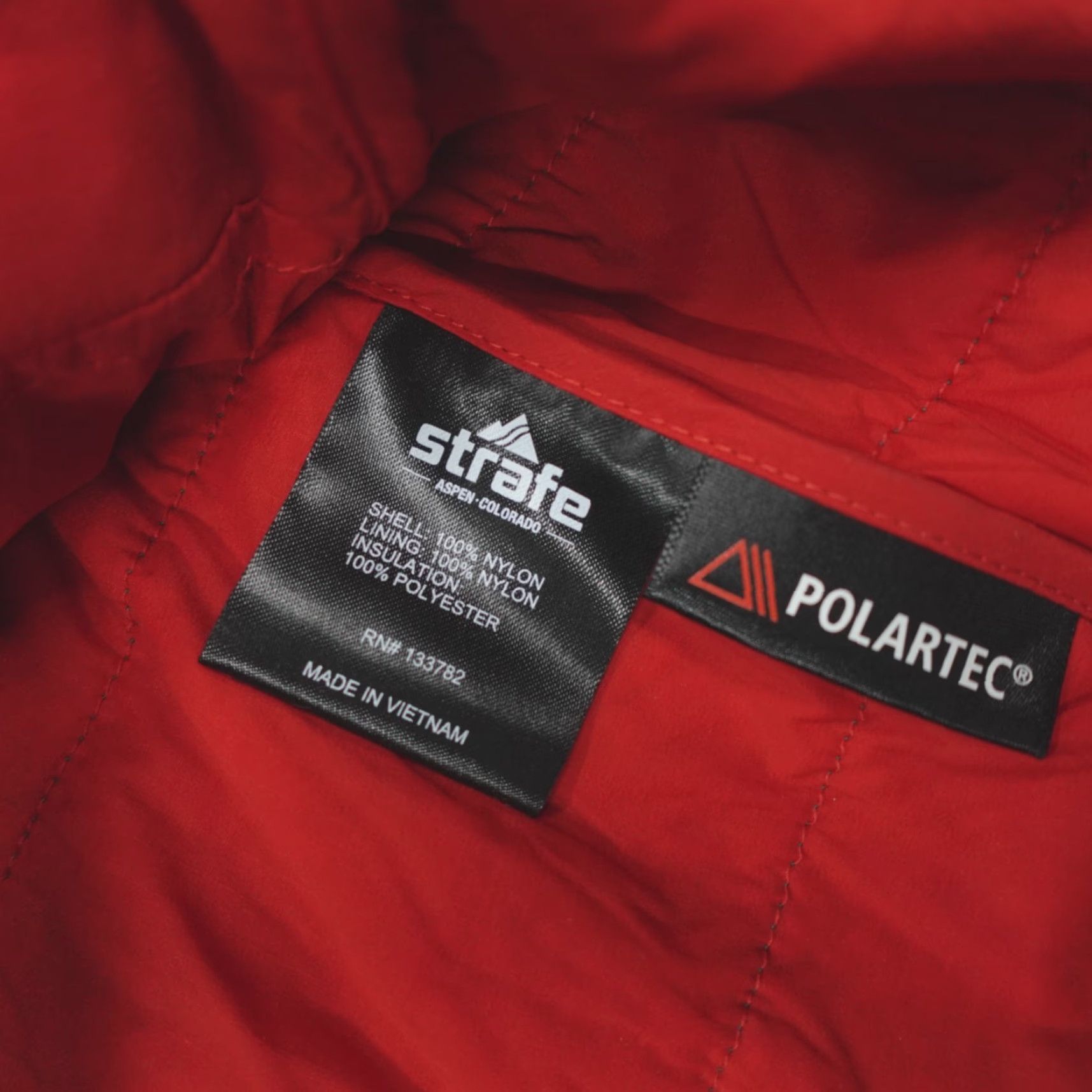 Vintage Strafe Sunnyside Alpha Anorak Puffer Women's Size S 1/2 Zip Hooded Green Red Jacket Size S / US 4 / IT 40 - 6 Thumbnail