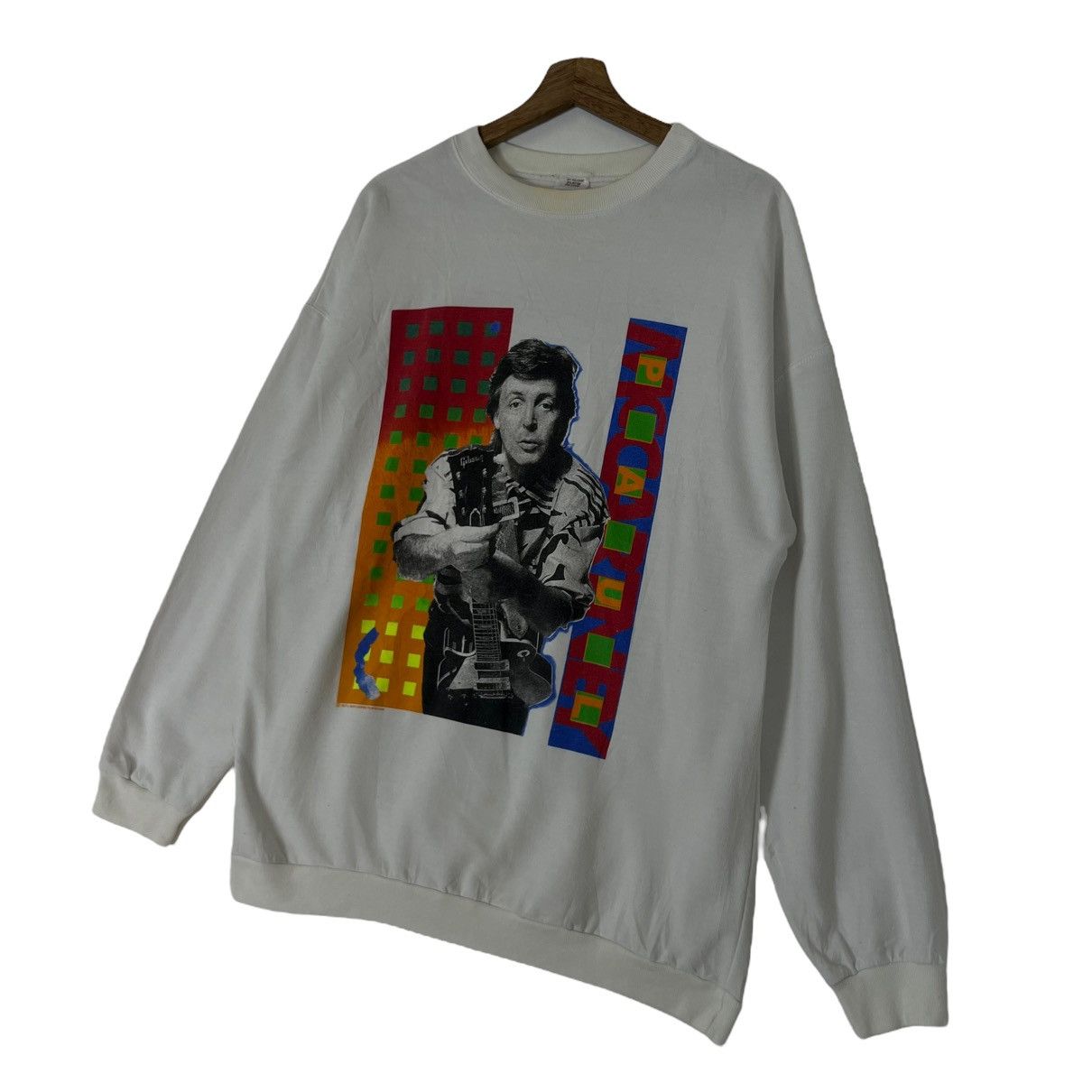Band Tees 🔥VINTAGE 1989 PAUL MCCARTHY WORLD TOUR BROCKUM SWEATSHIRT Size US L / EU 52-54 / 3 - 4 Thumbnail