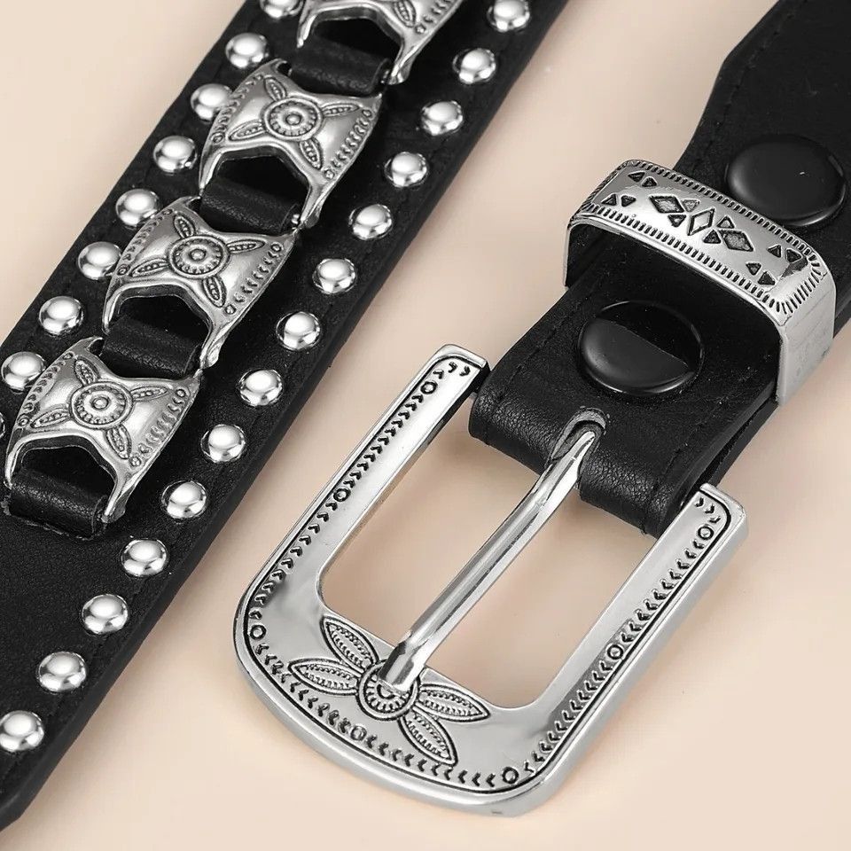 Other punk rock belt geometry pattern fashion Size ONE SIZE - 5 Thumbnail