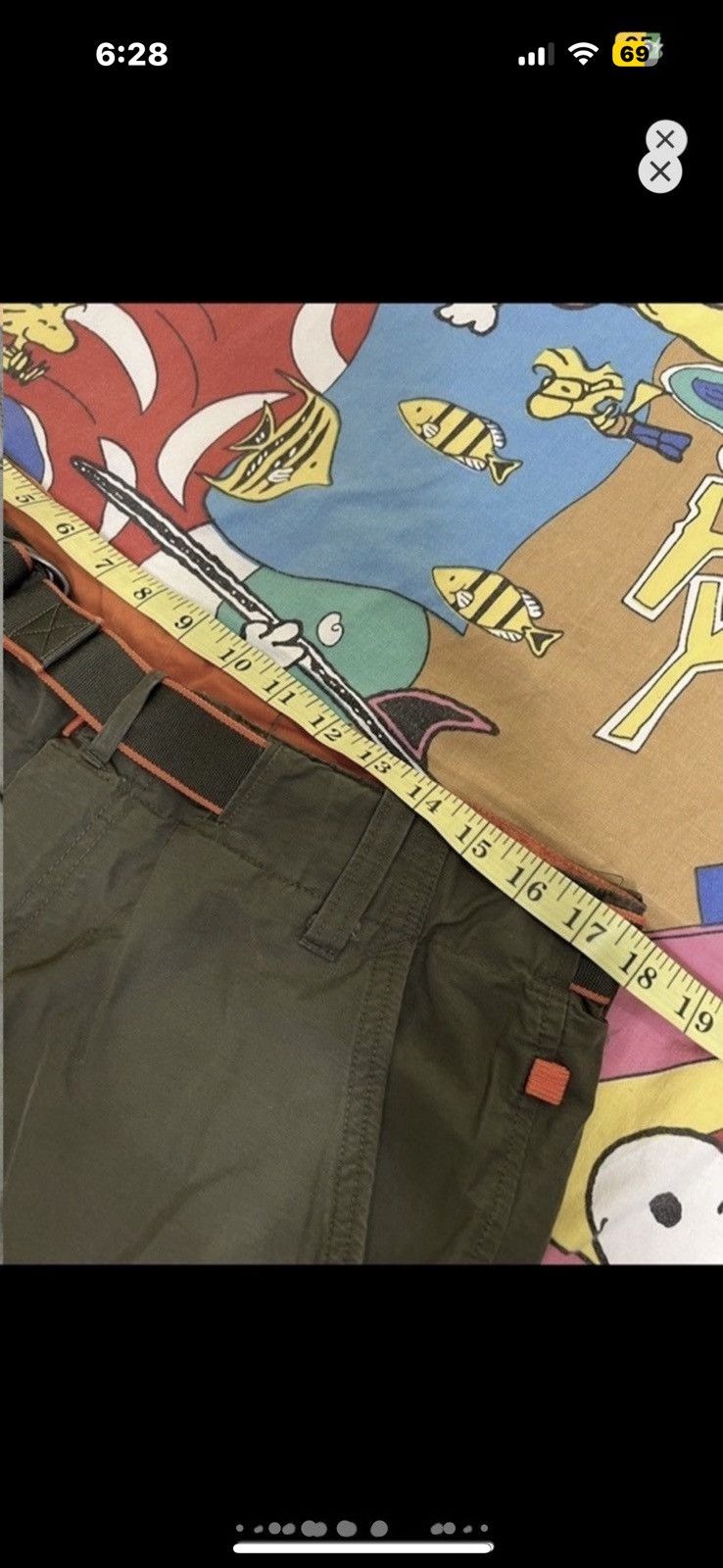 Gap ***FINAL DROP***RARE 00s GAP CROPPED NYLON CARGO L/36 Size US 36 / EU 52 - 8 Thumbnail