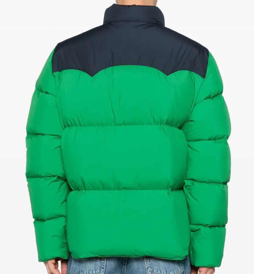 Polo Ralph Lauren Polo Ralph Lauren Color Block Western Down Puffer Jacket Size US XL / EU 56 / 4 - 7 Thumbnail
