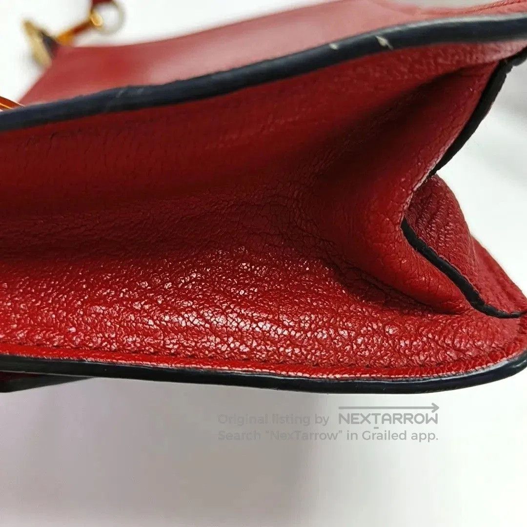 Miu Miu Miu Miu Red Cowhide Crossbody Bag. Size ONE SIZE - 6 Thumbnail