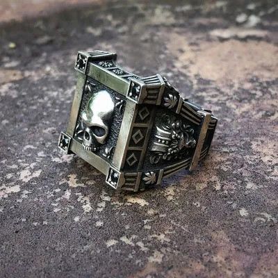Japanese Brand × Jewelry × Vintage Seal Skull Ring Size ONE SIZE - 2 Thumbnail