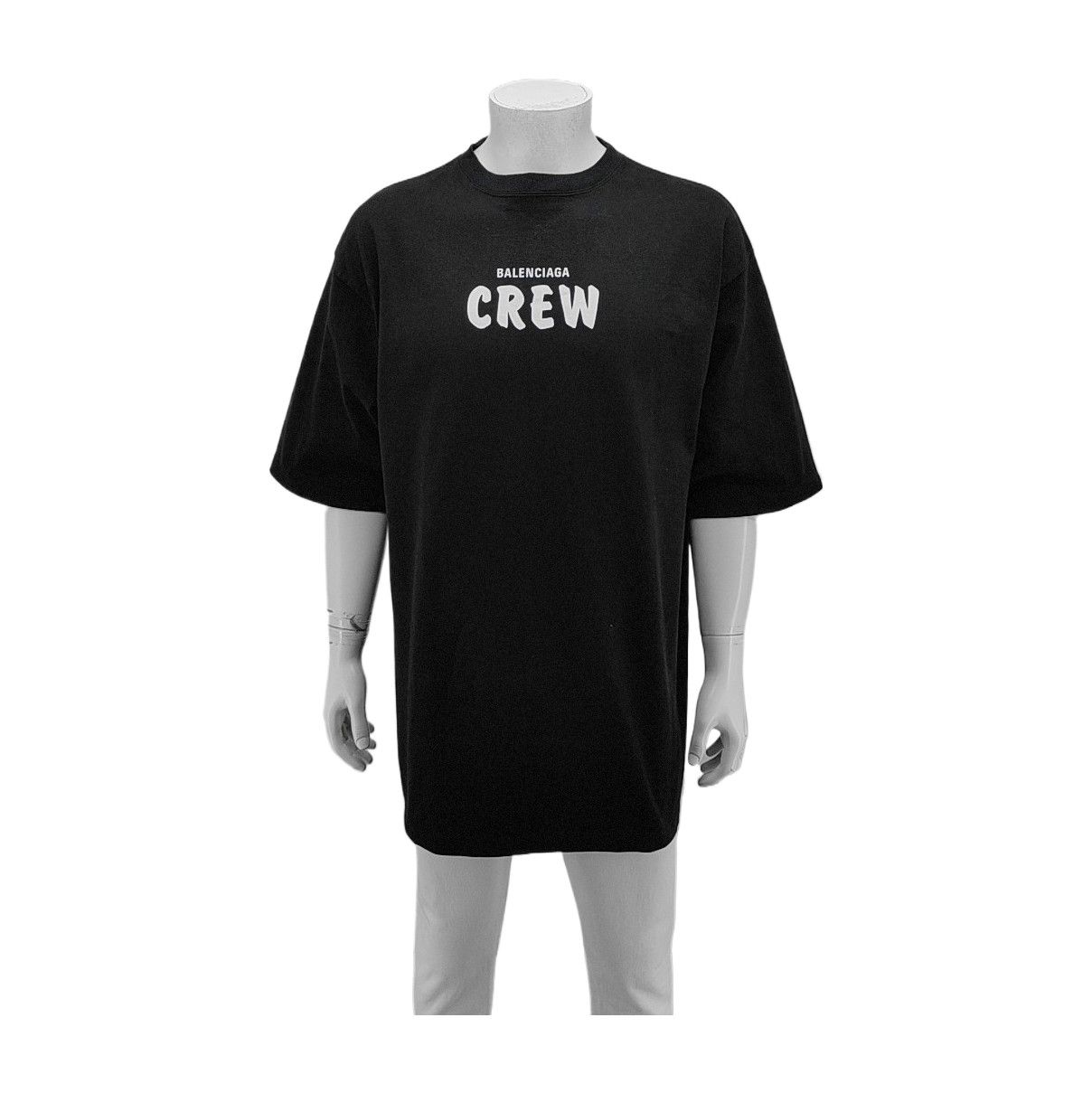Balenciaga Balenciaga Crew Logo T-Shirt Size L Size US L / EU 52-54 / 3 - 1 Thumbnail