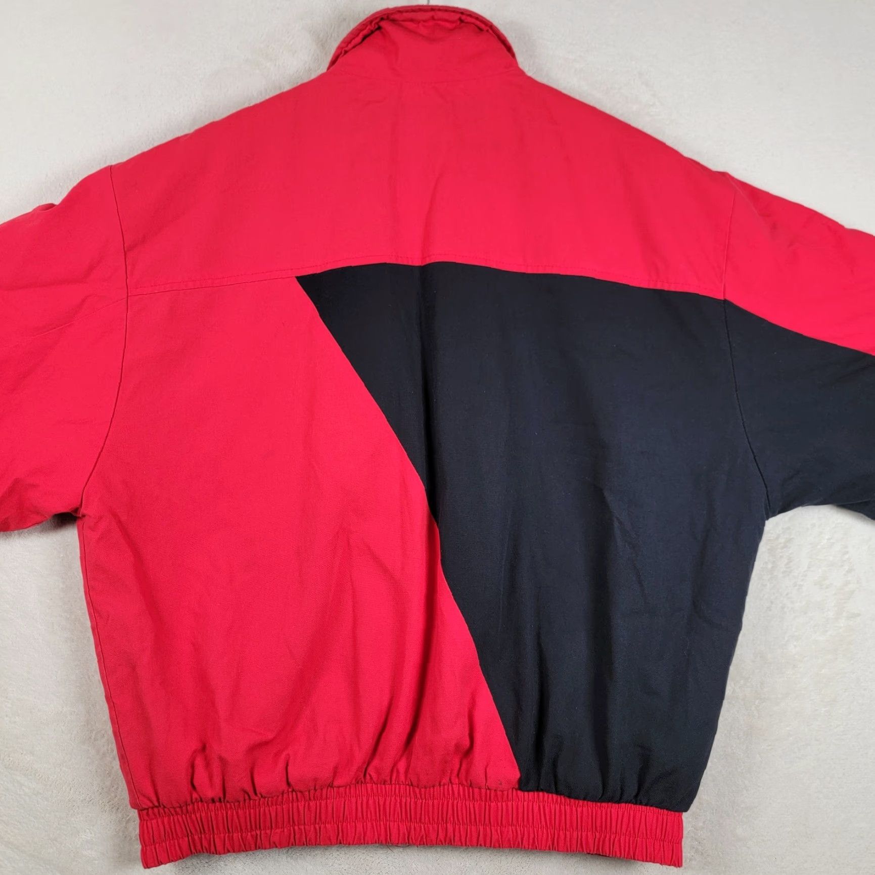 Vintage VINTAGE Saddlebrook Western Work Wear Red Blanket Lined Bomber Jacket Size Large Men Regular L Jacket Red Western 1940s 1950s 60s 70s Size US L / EU 52-54 / 3 - 3 Thumbnail