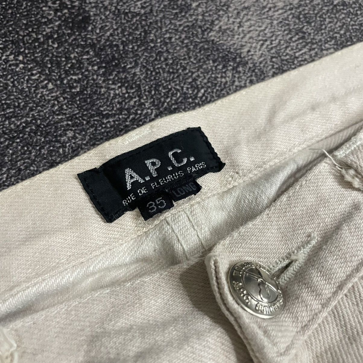A.P.C. × Japanese Brand 2000s A.P.C selvedge pants Size US 32 / EU 48 - 4 Thumbnail
