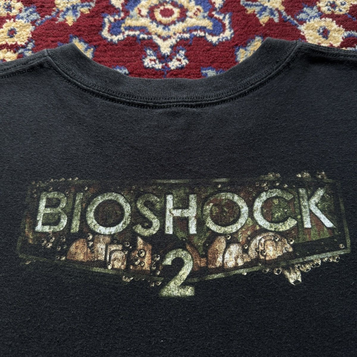 Playstation Vintage 2010 BioShock 2 Subject Delta video game promo tee Size US M / EU 48-50 / 2 - 3 Thumbnail