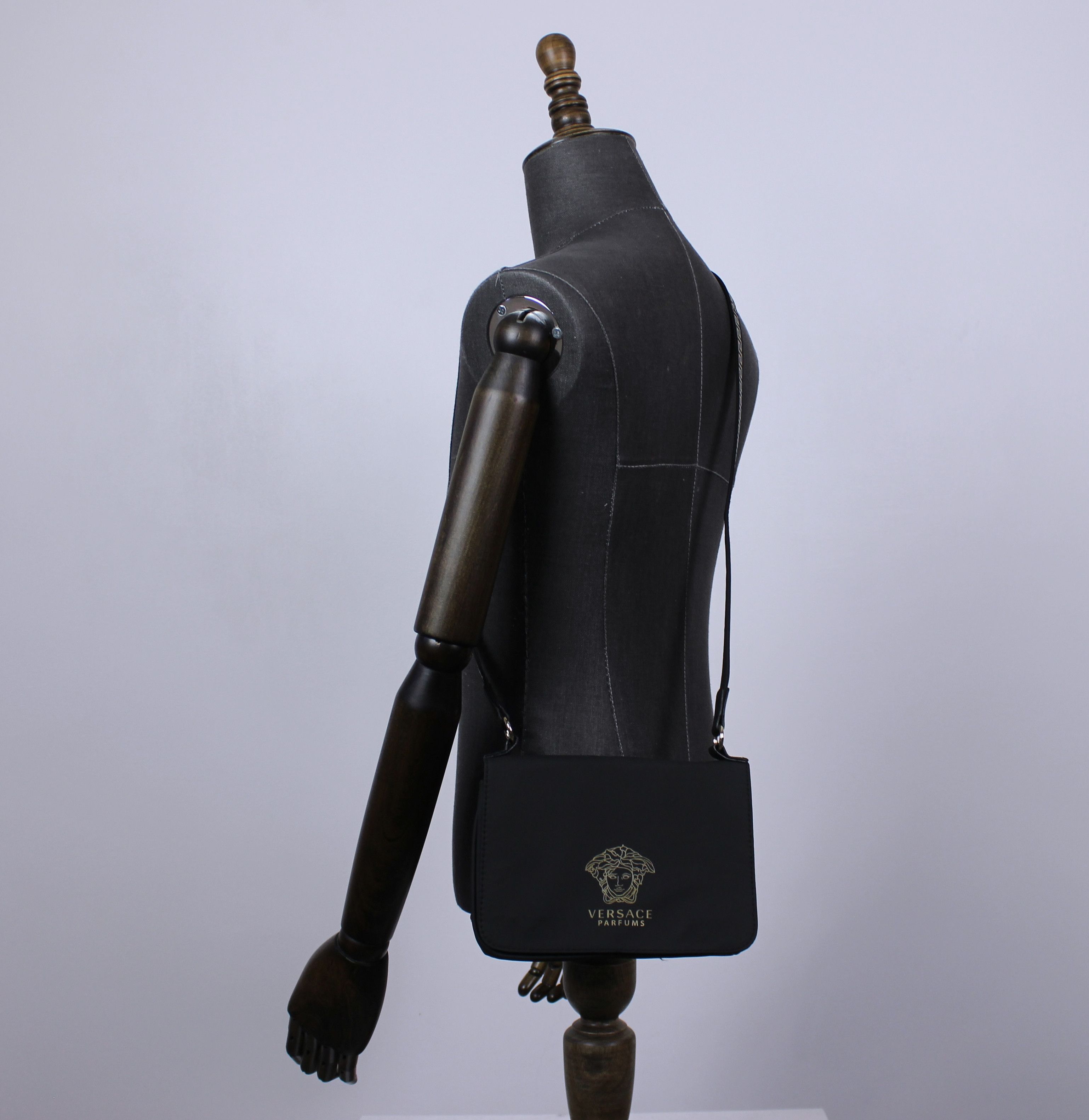 Versace Versace Parfum crossobody nylon bag black medusa Size ONE SIZE - 1 Thumbnail