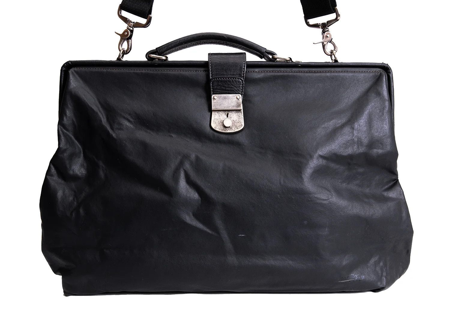 Jean Paul Gaultier Coated Doctor Bag in Black with Damage and Stains Size ONE SIZE - 3 Thumbnail