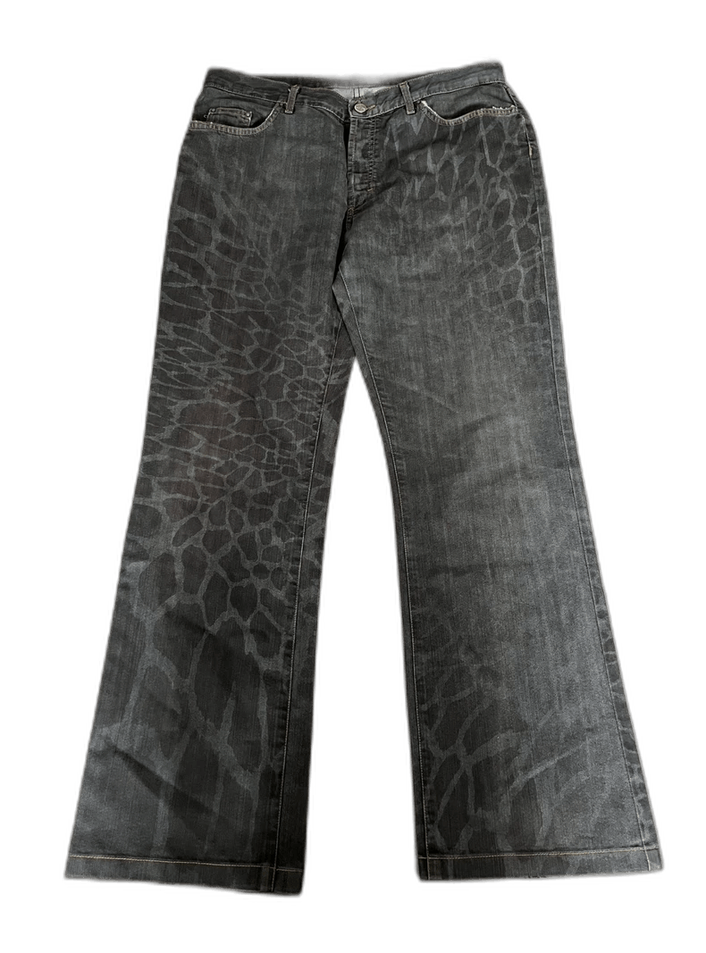 Just Cavalli Just Cavalli Printed Snake Pattern Jeans Size 32" / US 10 / IT 46 - 1 Thumbnail