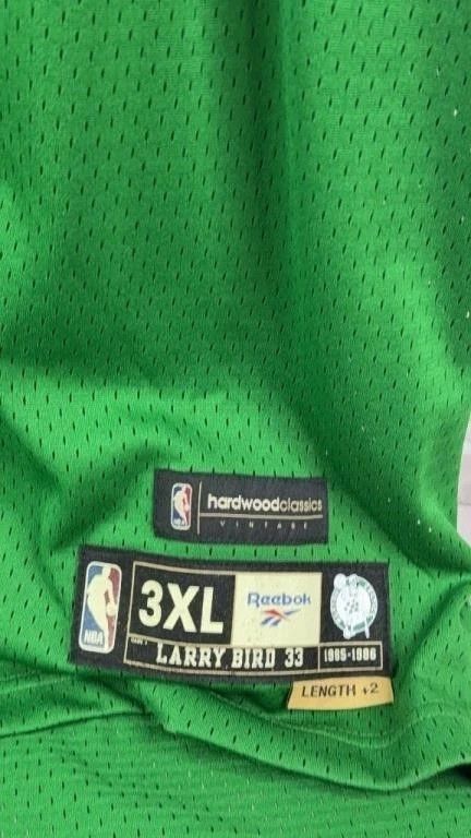 Reebok Reebok Hardwood Classics Celtics Larry Bird NBA Jersey-NWT Size US XXL / EU 58 / 5 - 3 Thumbnail