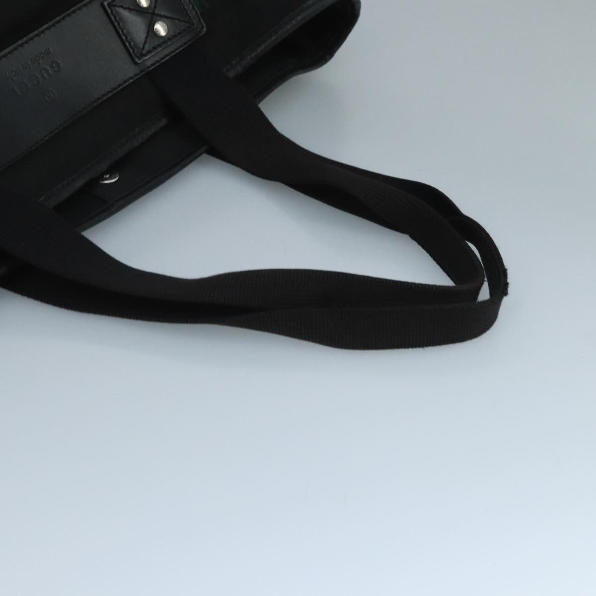 Gucci GUCCI Tote Bag Canvas Black Size ONE SIZE - 7 Thumbnail