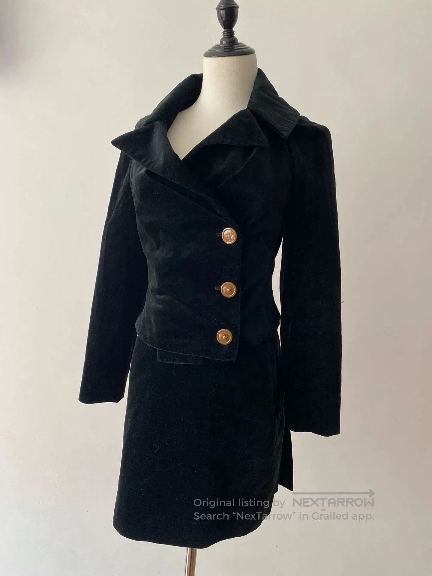 Vivienne Westwood vintage vivienne westwood velvet suit set. Size M / US 6-8 / IT 42-44 - 2 Thumbnail