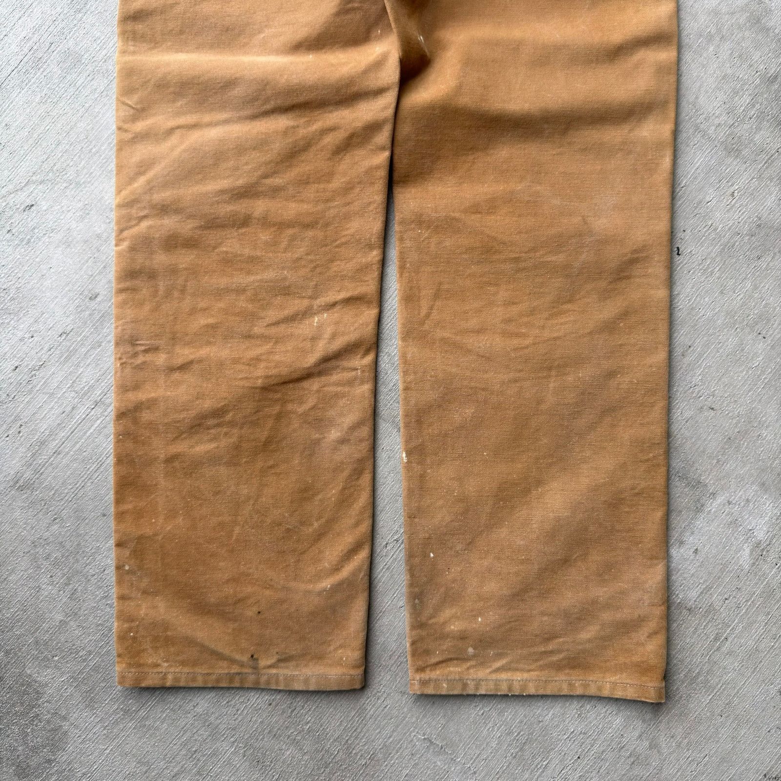 Carhartt × Vintage Carhartt brown double knee work wear carpenter pants Size US 34 / EU 50 - 3 Thumbnail