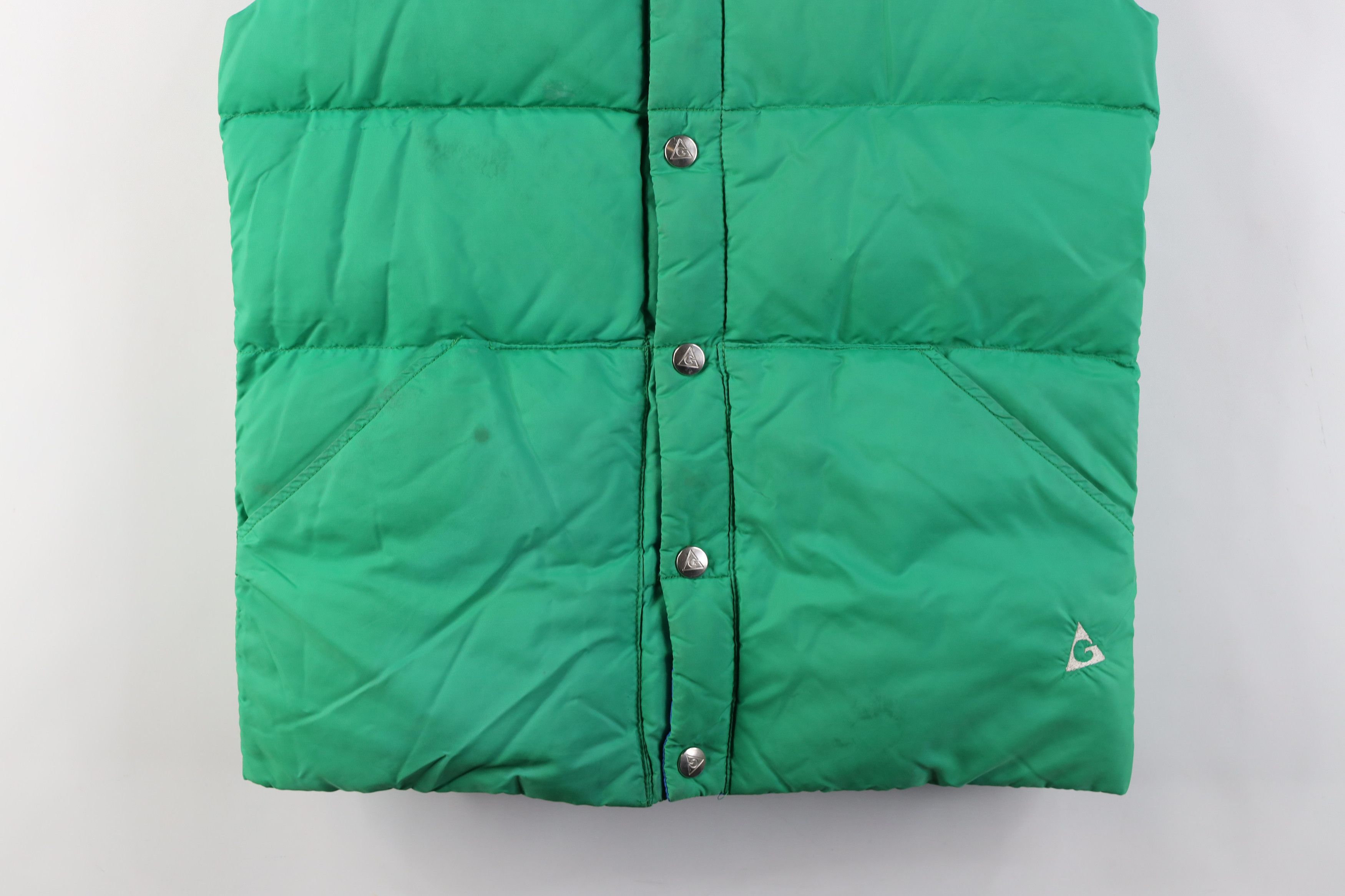 Vintage Vintage 70s Streetwear Reversible Duck Puffer Vest Jacket Size US XS / EU 42 / 0 - 3 Thumbnail