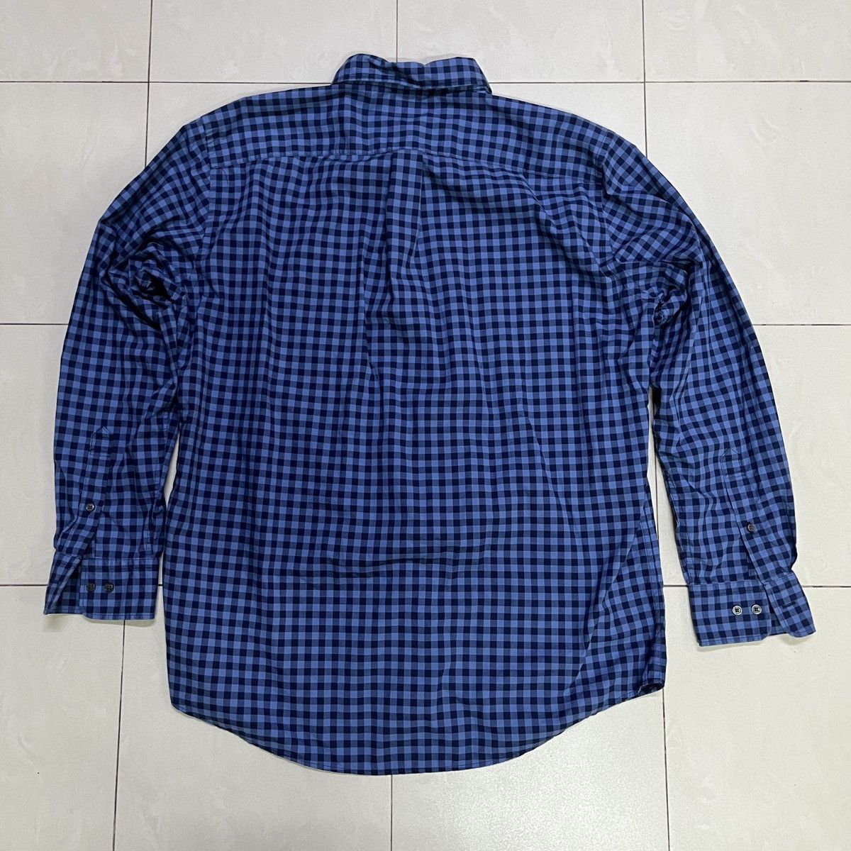 Uniqlo Uniqlo Button Up Checkered Shirt Size US L / EU 52-54 / 3 - 8 Thumbnail