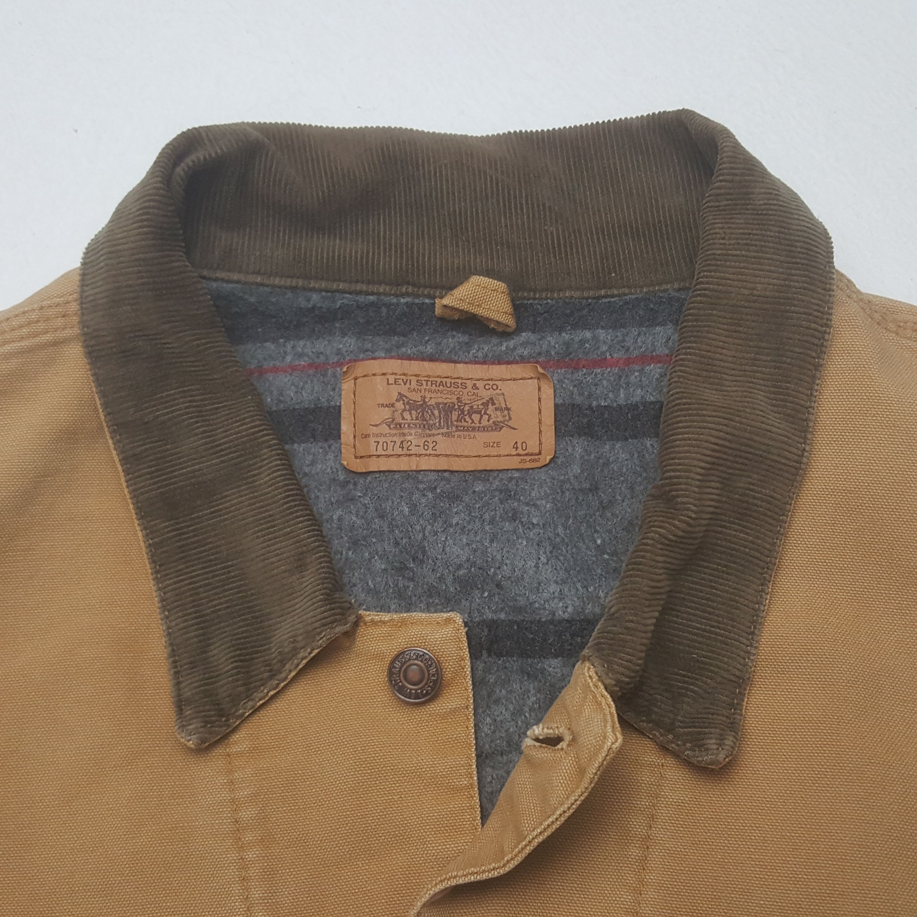 Levi's × Vintage Vintage Levi's American Style Multi Pocket Jacket Size US XL / EU 56 / 4 - 4 Thumbnail